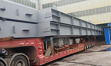 四川航達(dá)鋼鐵集團(tuán)廠(chǎng)房鋼結(jié)構(gòu)運(yùn)輸 長(zhǎng)的35米